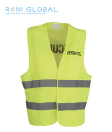 Chasuble / gilet de sécurité haute visibilité en polyester - CHASUBLE SECURITE CITYGUARD