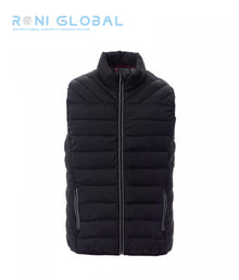 Doudoune / gilet de travail homme imperméable, anti-froid, coupe droite en nylon matelassé en polyester et 2 poches - TIME PAYPER